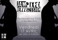 Jam session Jazz Pixel. Le vendredi 17 avril 2015 à Besançon. Doubs.  20H00